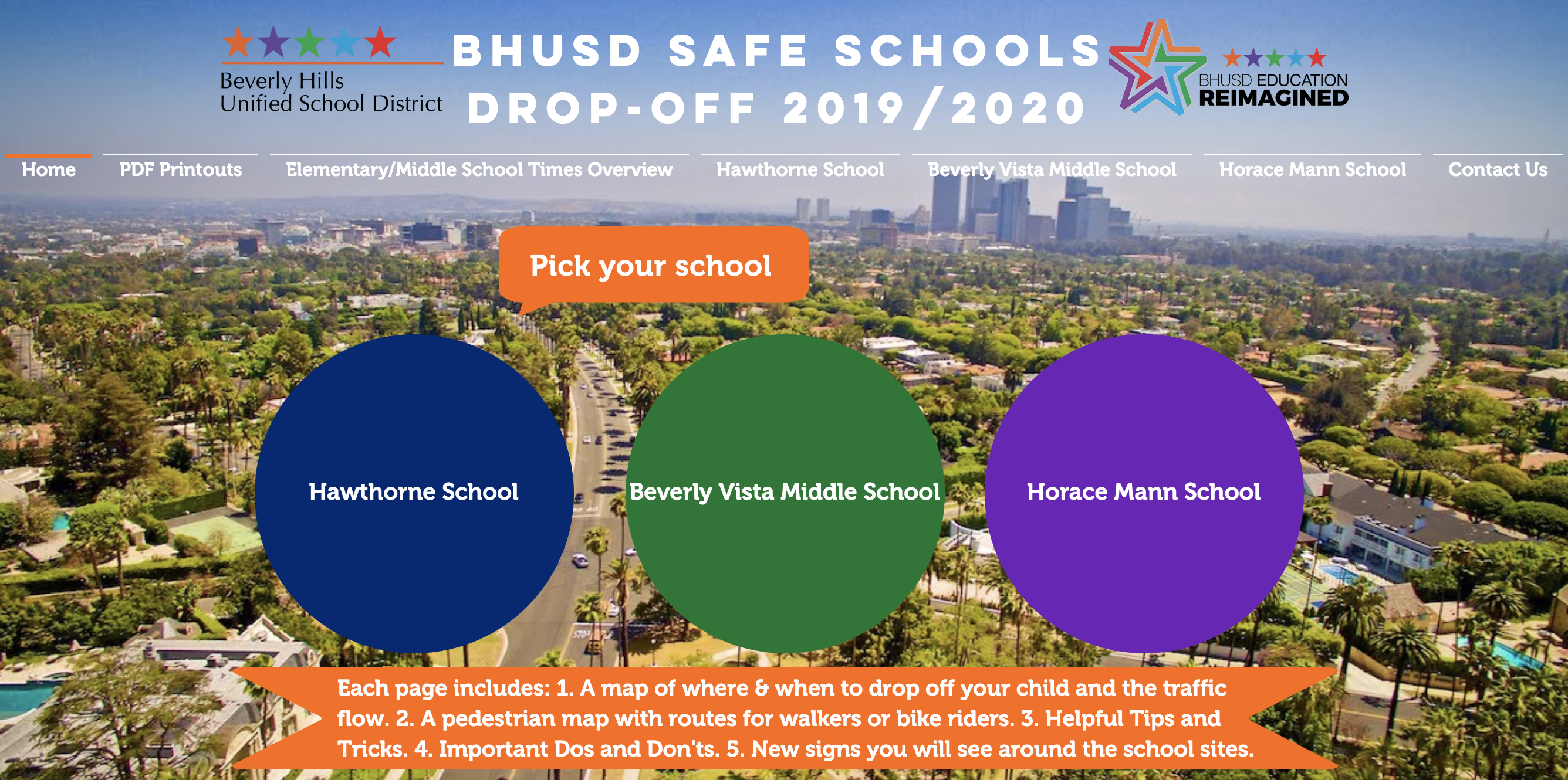 BHUSD Safe Schools Website